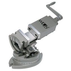 Wilton 3-Axis Precision Tilting Vise 6" Jaw Width, 1-3/4" Depth