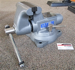 Wilton Surplus 1755, Tradesman Bench Vise w/ Swivel Base (5-1/2" Jaw Width)