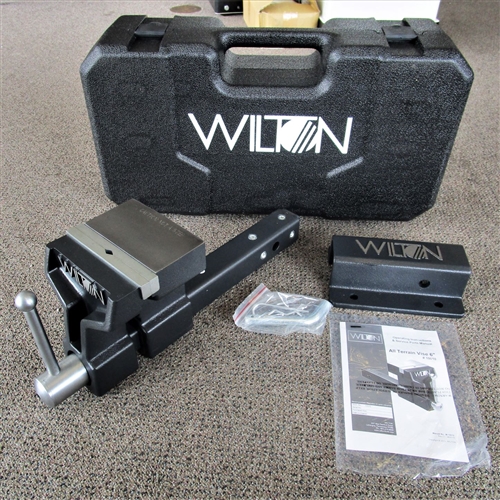 Wilton ATV, 6 All Terrain Vise ~ Hitch Mount Vise with Bench Mounting  Bracket and Custom Case